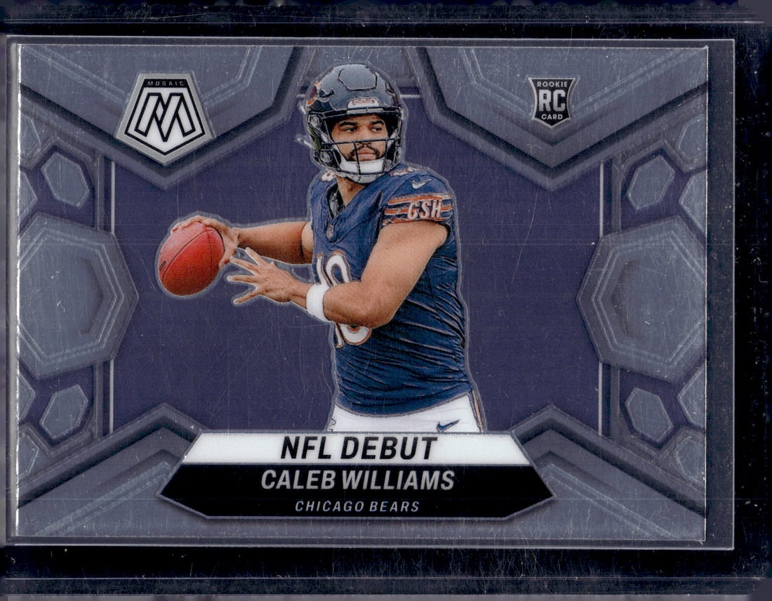 Caleb Williams Rookie Card 2024 Mosaic #289 Chicago Bears (1 of 2)