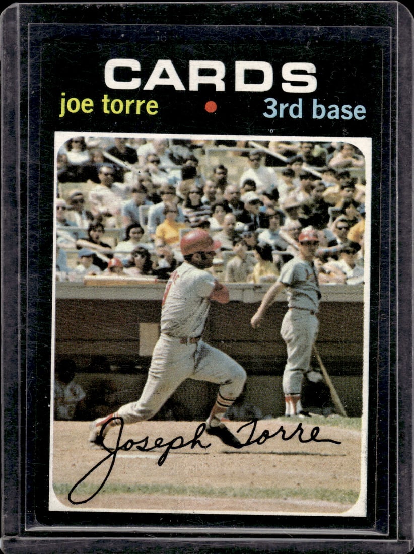 Joe Torre 1971 Topps #370 St. Louis Cardinals Vintage Baseball Card (1 of 2)