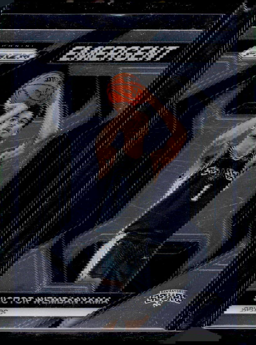 Victor Wembanyama Rookie Card Emergent 2023-24 Panini Prizm #12 Spurs (1 of 2)