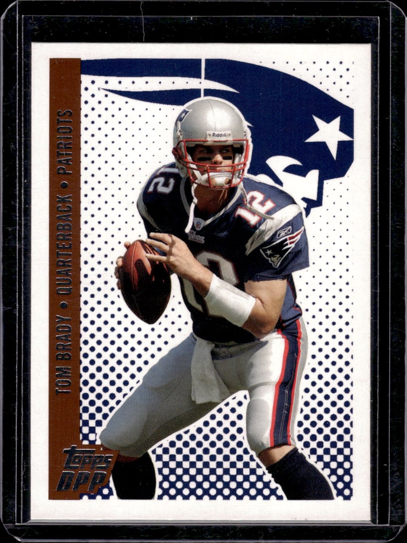 Tom Brady 2006 Topps Draft Picks & Prospects #21 New England Patriots (1 of 2)
