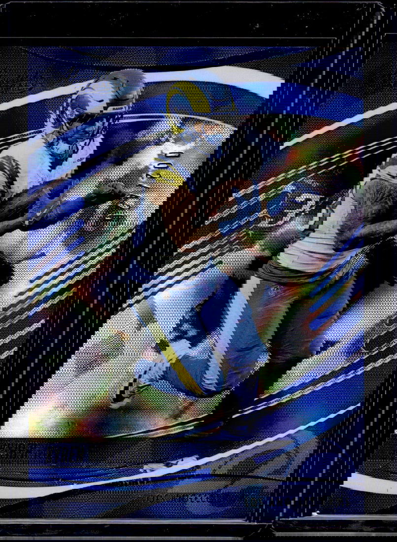 Kyren Williams Blue Diamonds /425 2025 Absolute #6 Los Angeles Rams (1 of 2)