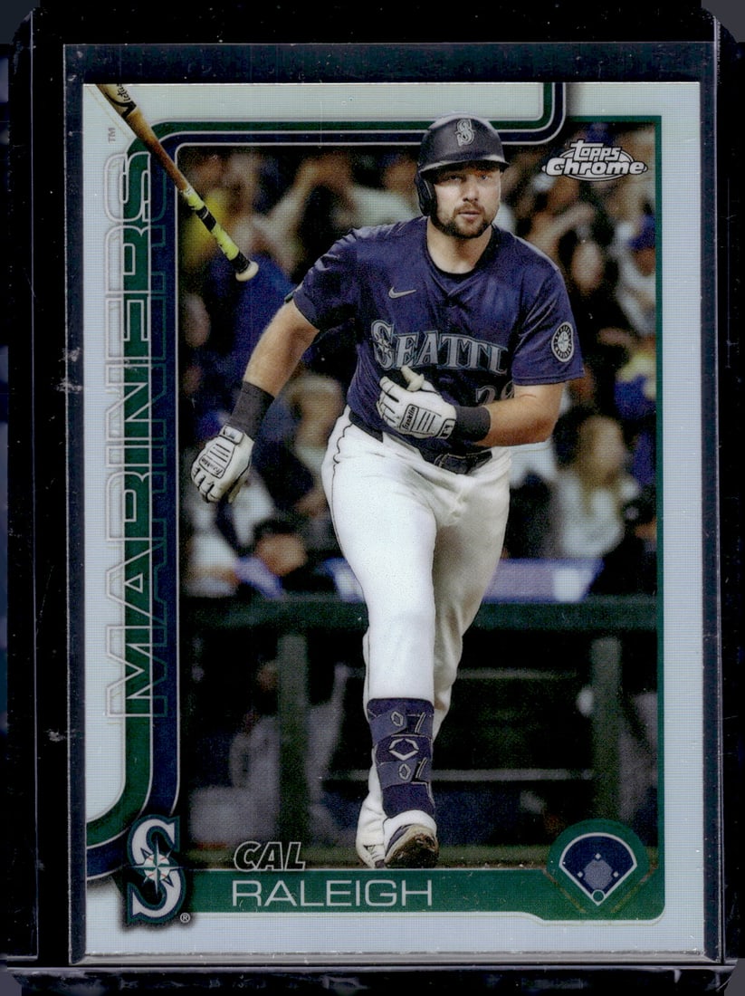 Cal Raleigh Refractor 2025 Topps Chrome Update #USC45 Seattle Mariners (1 of 2)