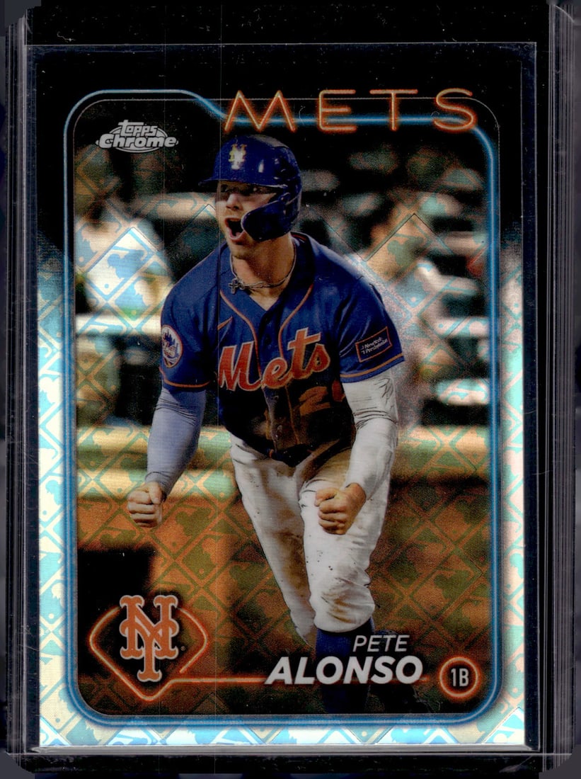 Pete Alonso Logofractor 2024 Topps Chrome #269 New York Mets (1 of 2)