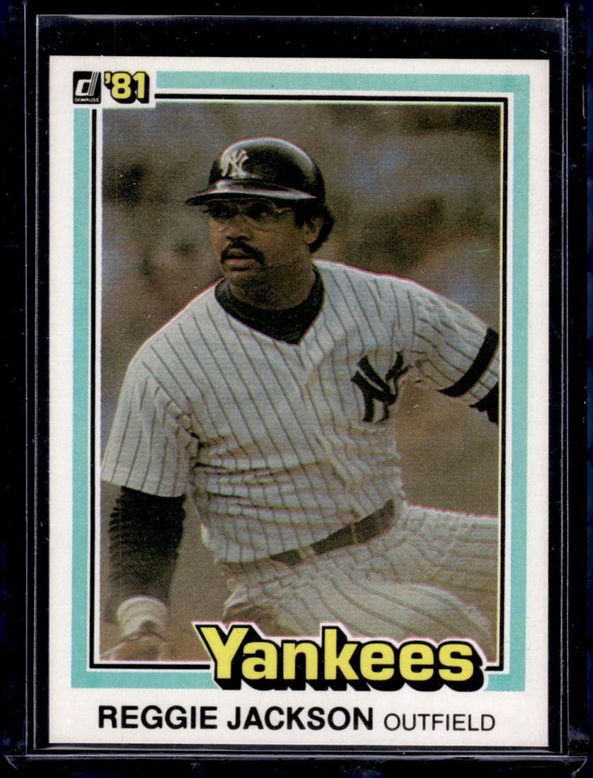 Reggie Jackson 1981 Donruss #468 New York Yankees (1 of 2)