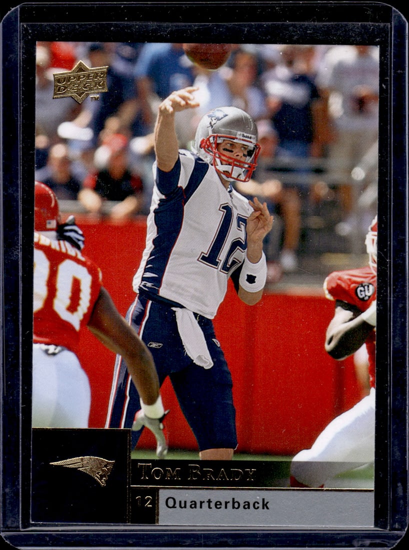 Tom Brady 2009 Upper Deck #115 New England Patriots (1 of 2)