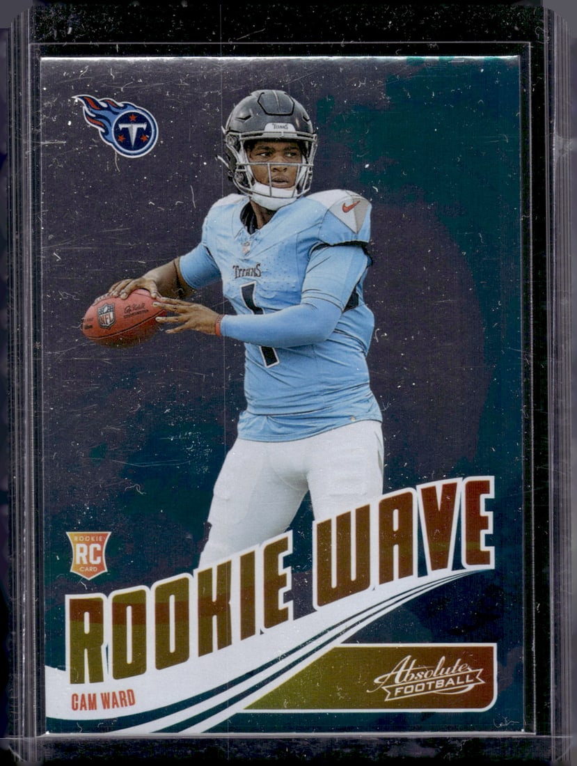 Cam Ward Rookie Wave 2025 Absolute #RW-CWD Tennessee Titans (1 of 2)
