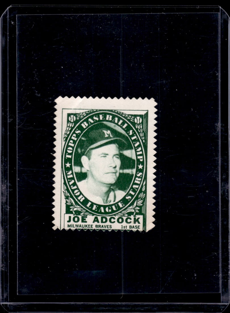 Joe Adcock 1961 Topps Stamp (1 of 2)