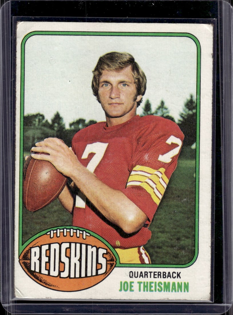 Joe Theismann 1976 Topps #231 Notre Dame, Washington Redskins (1 of 2)