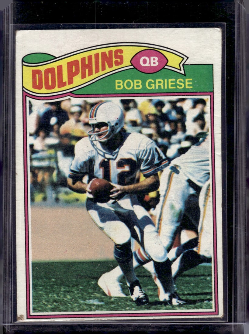 Bo Griese 1977 Topps #515 Miami Dolphins (1 of 2)