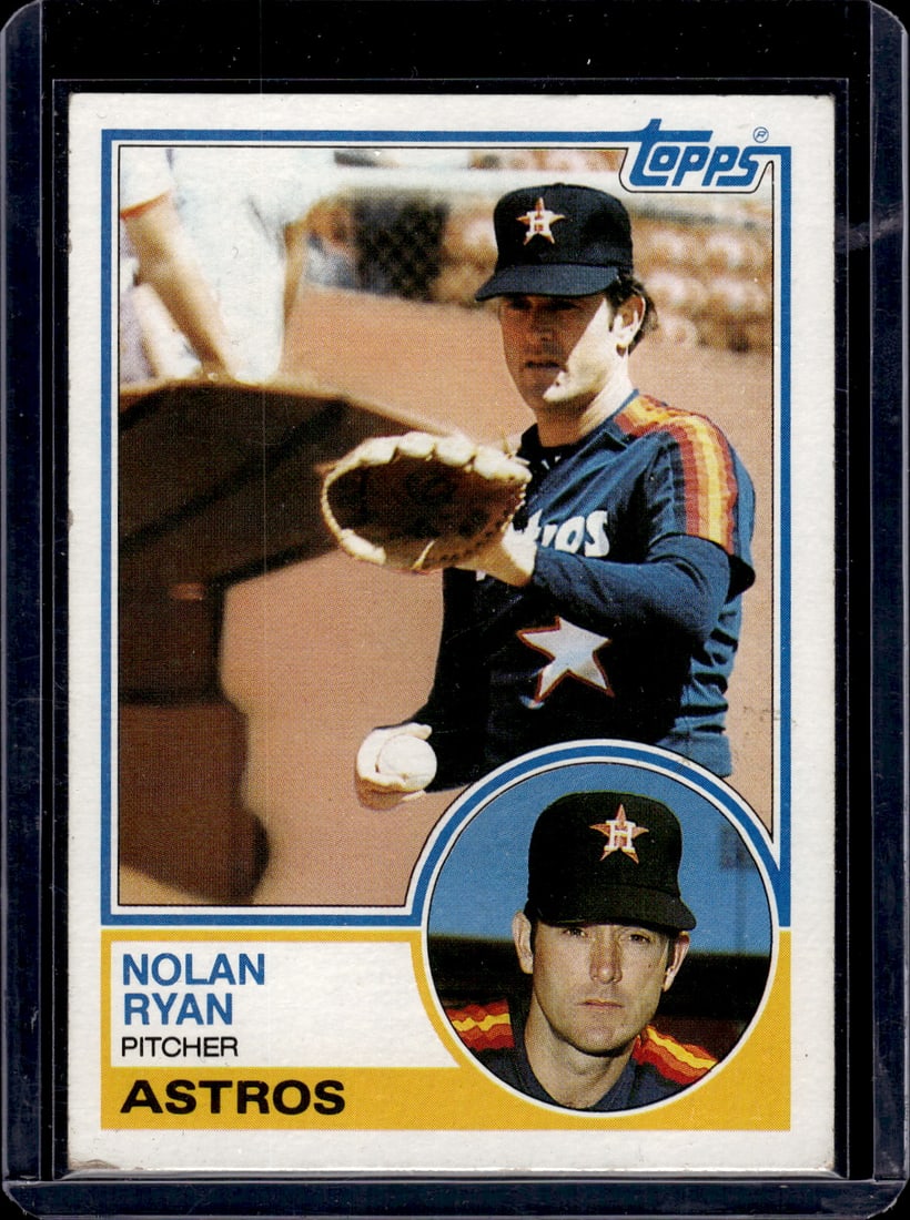 Nolan Ryan 1983 Topps #360 Houston Astros (1 of 2)