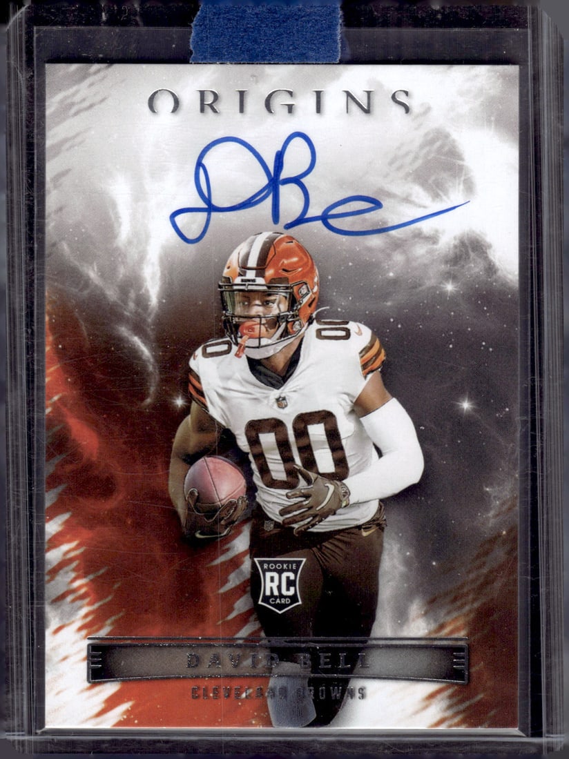 David Bell Rookie Auto 2022 Origins #RAU-DBE Cleveland Browns (1 of 2)