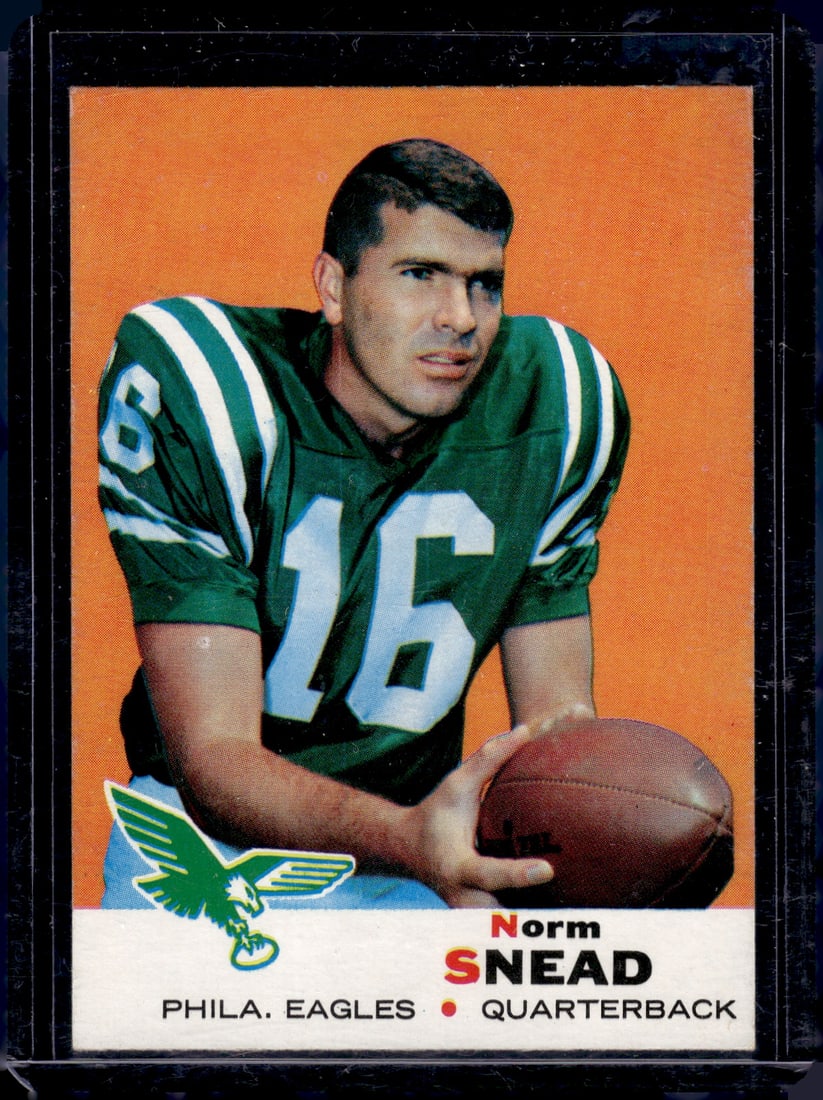 Norm Snead Topps #85 Philadelphia Eagles Vintage Football Card (1 of 2)