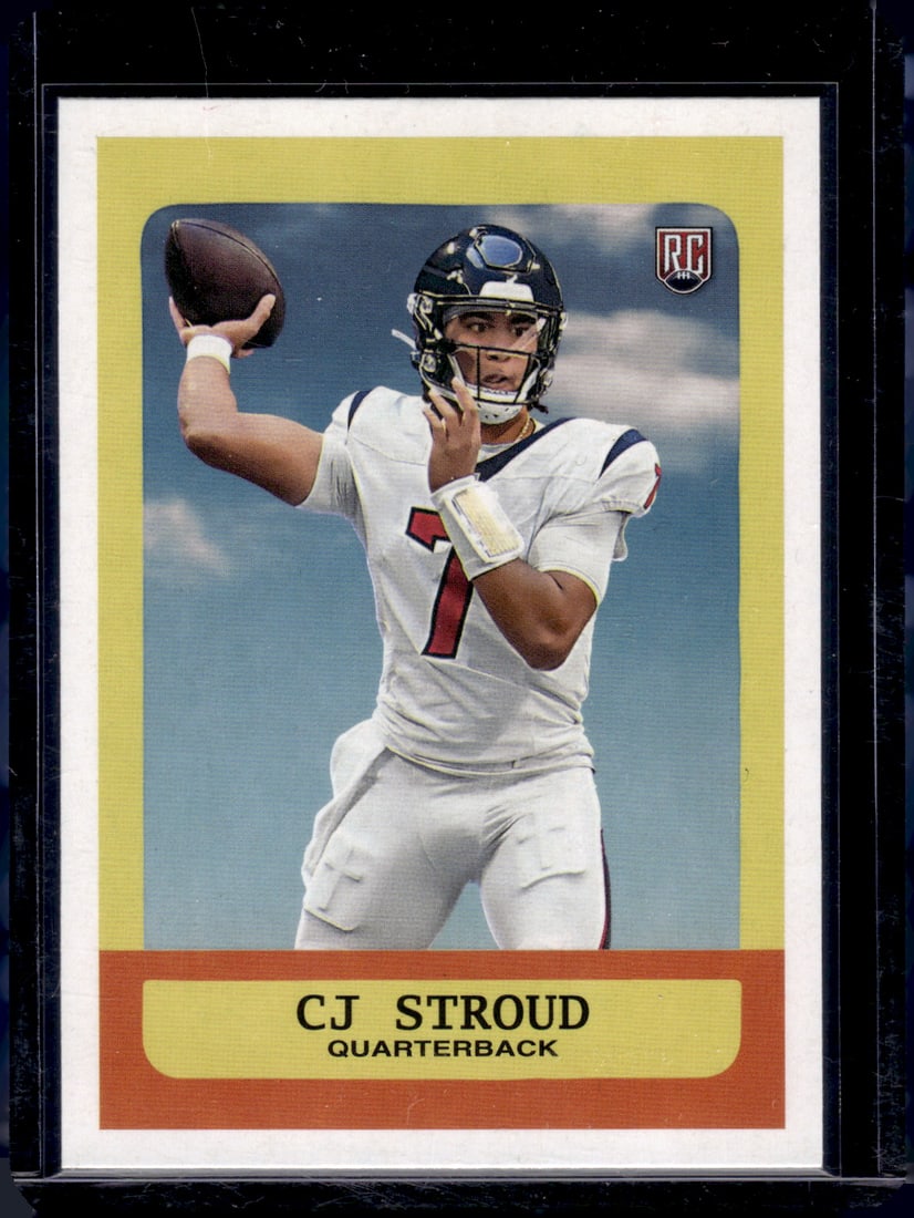 Cj Stroud Rookie Card Heritage 2023 Topps Composite #352 Houston Texans (1 of 2)