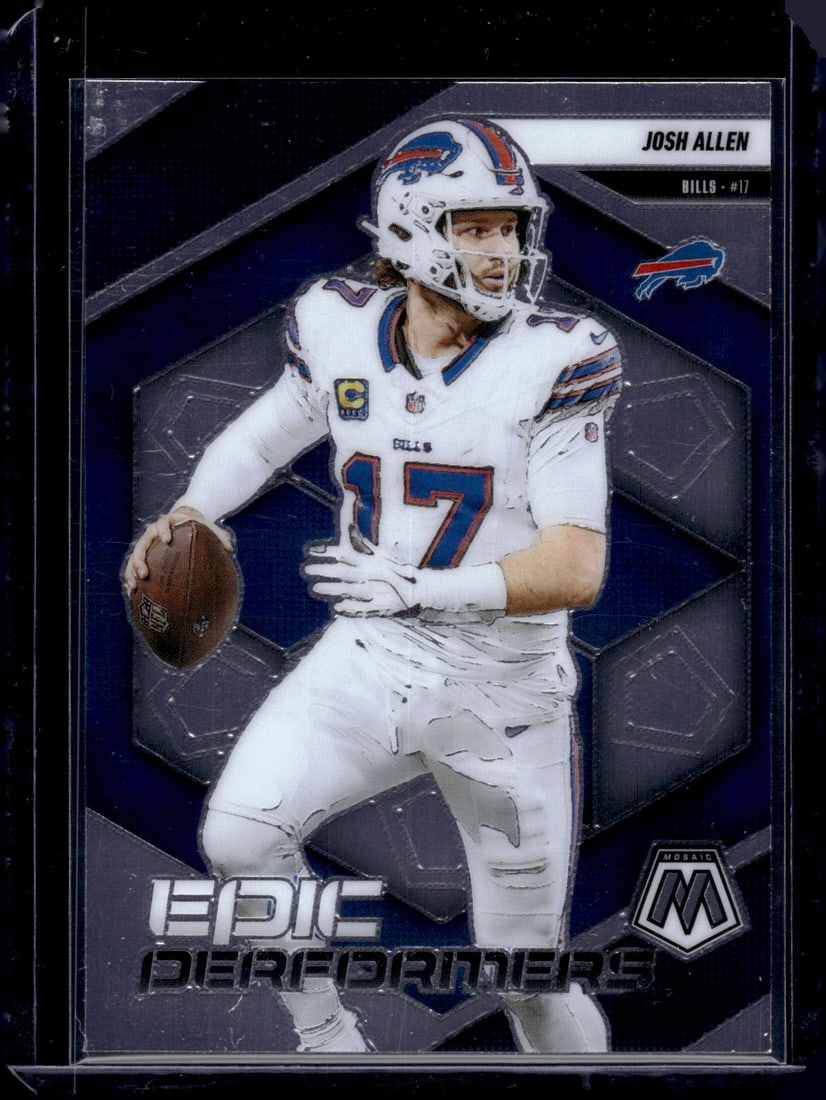 Josh Allen Epic Performers 2025 Mosaic #9 Buffalo Bills (1 of 2)