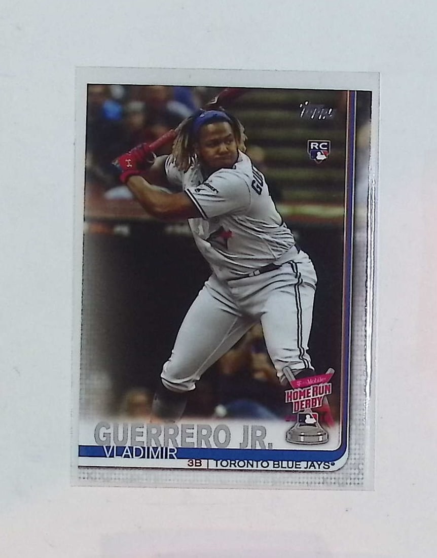 Vladimir Guerrero, Jr Rookie Card Home Run Derby 2019 Topps Update Series #US272: Topps Baseball MLB Trading & Sports Cards, Sports Cards for Sale Near Me, World Series & Hall of Fame Players Memorabilia, Refractors, X-Fractors, Numbered, SP, SSP, Valuable Auction Memorabilia Lots