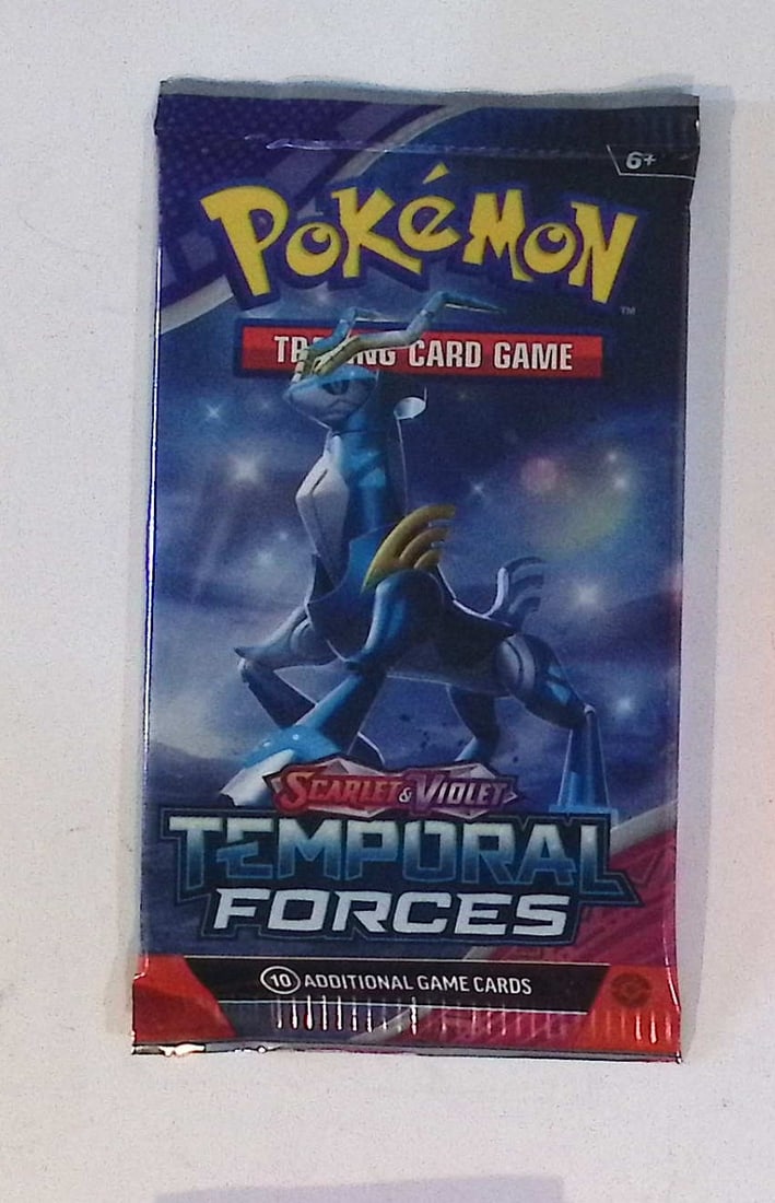 2024 Pokemon Scarlet & Violet Temporal Forces 10 Card Booster Pack, Charizard, Pikachu: Pokemon Trading Card Game Cards, Charizard, Pikachu, Mewto, EX, Referse Holo, Holo Rare Cards, Secret Rare Cards, Full Art Cards, Evee, 3 Stars Ultra Rare Cards, Double Rare, Illustration Rare, Specia