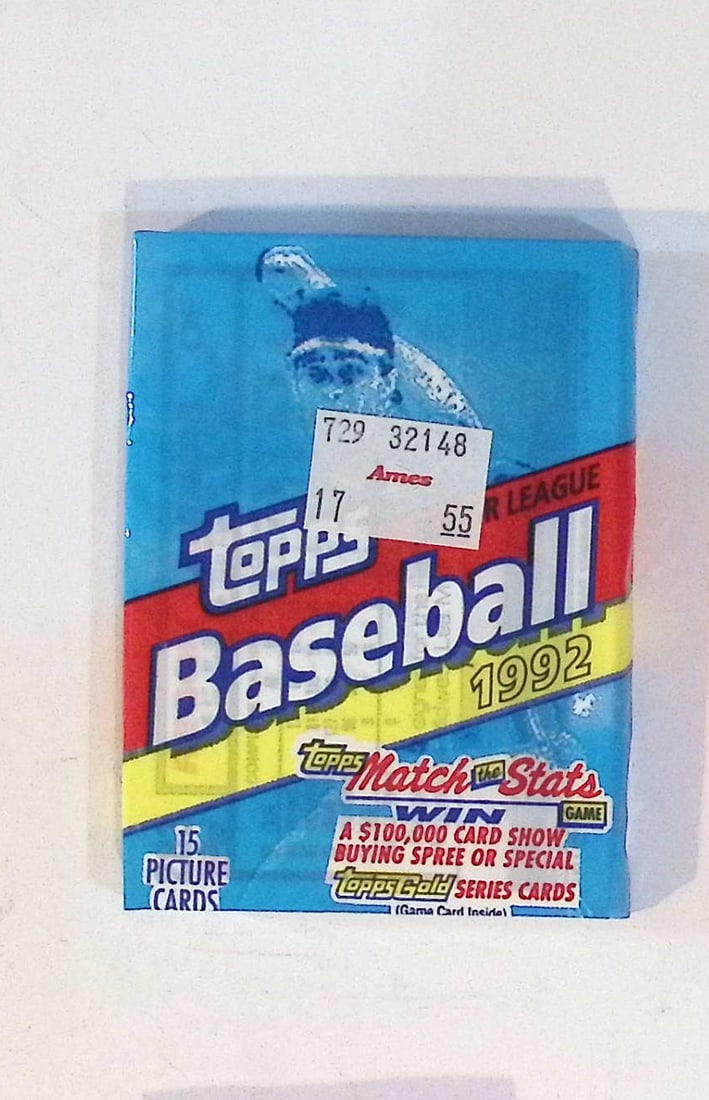 1992 Topps Vintage Series 1 Baseball Cards RETAIL BOX WAX PACK, Sports Cards Rookie Cards (1 of 1)