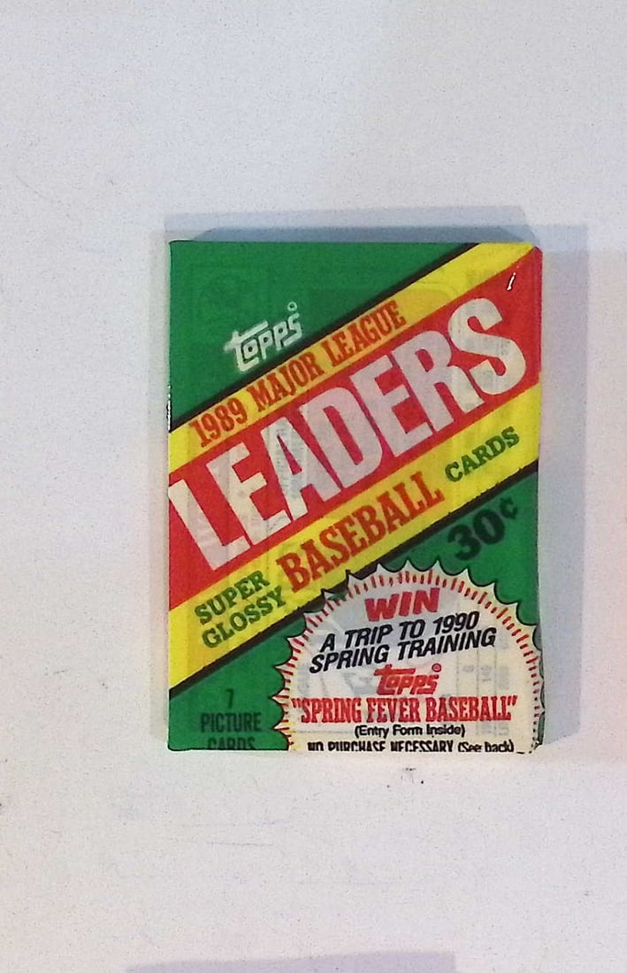 1989 Topps Major League Leaders Super Glossy Vintage Baseball Cards Retail Box Wax Pack Mini Cards: Topps Vintage Baseball Rookie MLB Trading & Sports Cards, Gary Carter, Nolan Ryan, Orel Hersheiser, Don Mattingly, Mike Schmidt Philadelphia Phillies, Old Baseball Cards for Sale Near Me, World Series