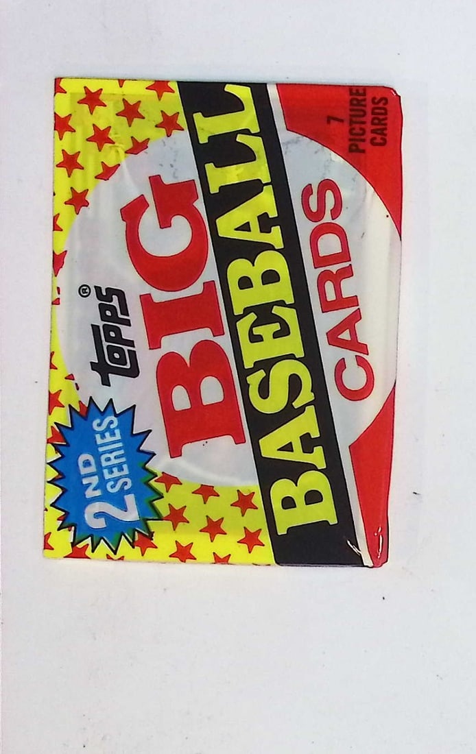 1989 Topps Big Baseball Series 2 Retail Box Wax Pack Vintage Baseball Cards: Topps Valuable Vintage MLB Rookie Baseball Trading Cards, Ken Griffey, Jr, Larry Walker RC, Rickey Henderson, Nolan Ryan, Bo Jackson, Dale Murphy, Sammy Sosa RC, Old Sports Cards for Sale Near Me, Wor