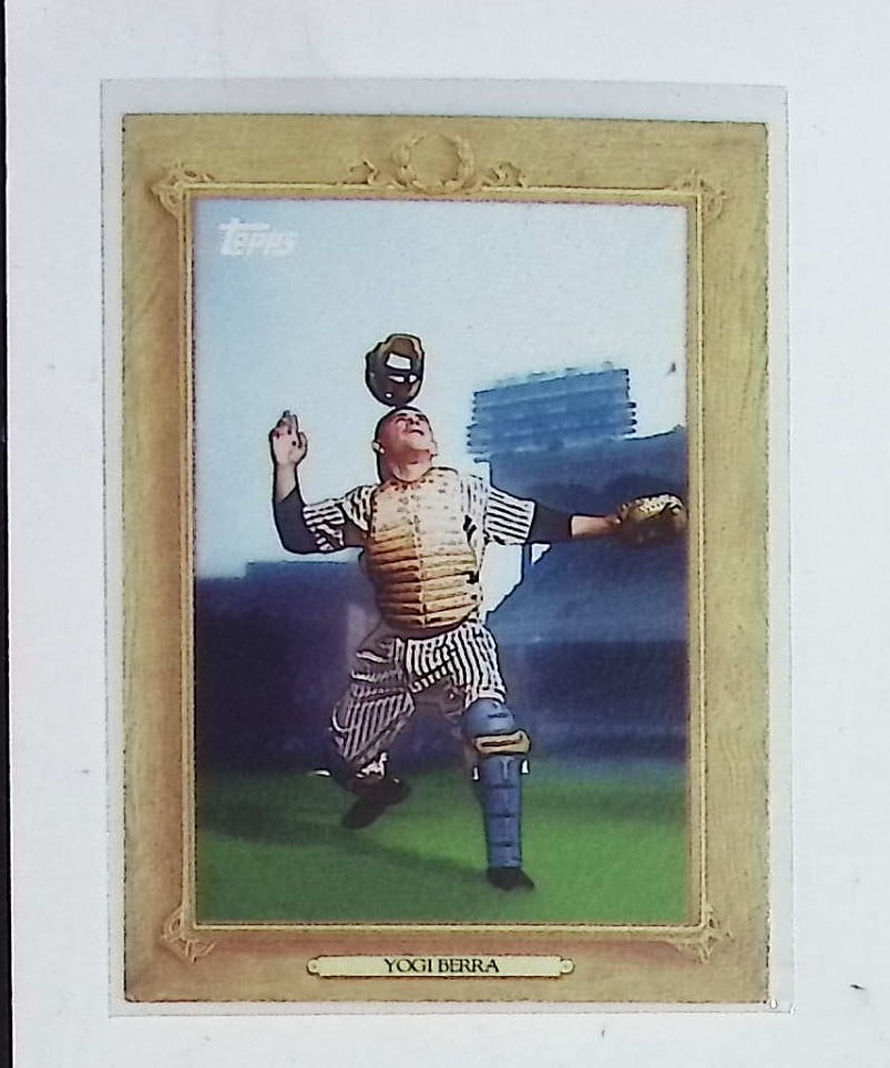 Yogi Berra Turkey Red Insert 2010 Topps #TR83 New York Yankees Hall of Fame (1 of 2)