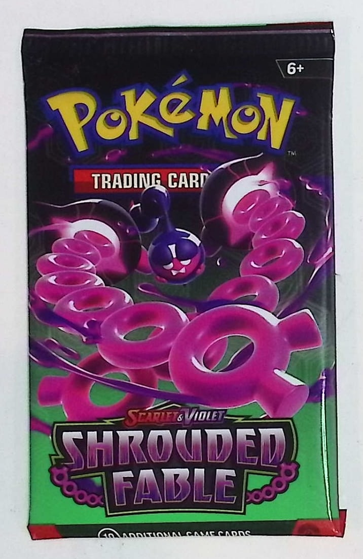 2025 Pokemon Scarlet & Violet Shrouded Fable 10 Card Booster Pack Charizard: Pokemon Trading Card Game Cards, Charizard, Pikachu, Mewto, EX, Referse Holo, Holo Rare Cards, Secret Rare Cards, Full Art Cards, Evee, 3 Stars Ultra Rare Cards, Double Rare, Illustration Rare, Specia