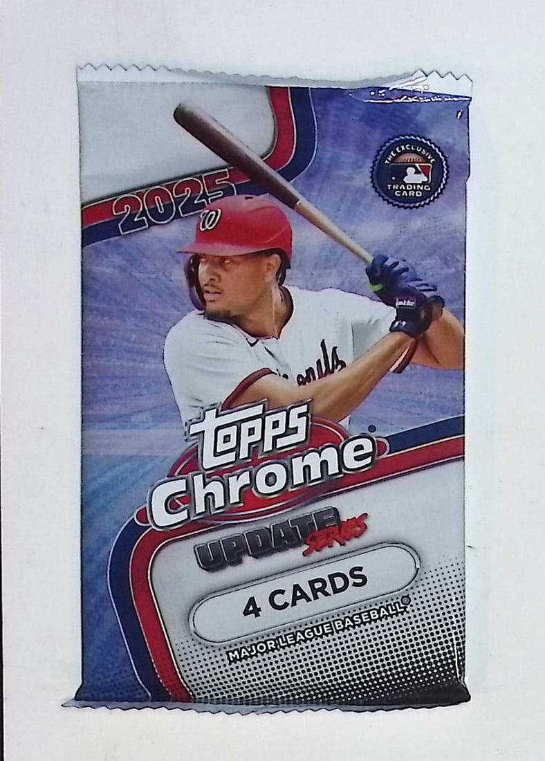2025 Topps Chrome Update Series BLASTER BOX PACK James Wood, Jacob Wilson, Dylan Crews Rookie Cards: Factory Sealed Topps Baseball MLB Trading & Sports Cards, Rookie Cards in this set are James Wood, Dylan Crews, Speckled, SP, SSP, Variations, Autographs, Chrome, Refractors, 1976 Topps, Sports Cards