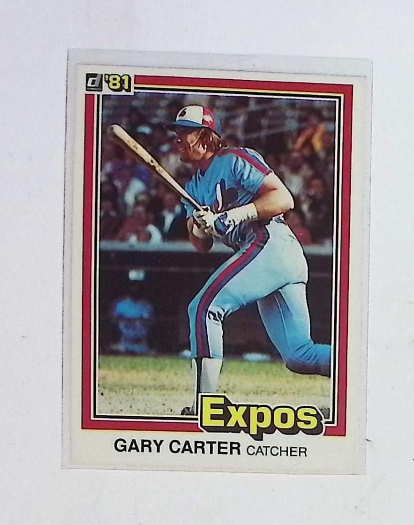 Gary Carter 1981 Donruss #90 Vintage 1st Year of Donruss Baseball Card Montreal Expos (1 of 2)