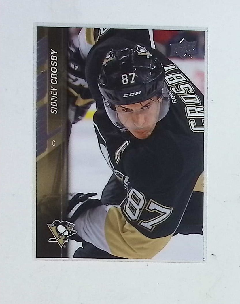 Sidney Crosby 2015 Uppr Deck Series 2 #398 Pittsburgh Penguins Stanley Cup NHL (1 of 2)