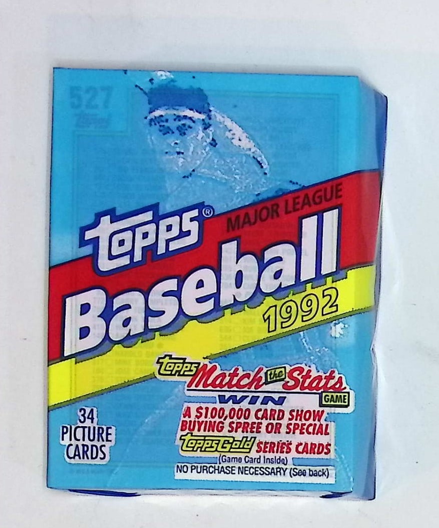 1992 Topps Vintage Series 1 Baseball Cards CELLO RETAIL BOX FAT PACK, Sports Cards Rookie Cards (1 of 2)