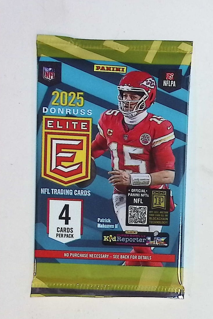 2025 Donruss Elite Football BLASTER BOX PACK - Cam Ward, Ashton Jeanty, Dillon Gabriel, Shadeur: Donruss Elite Football NFL Trading & Sports Cards, Rookie Cards in this set are Jayden Daniels, JJ McCarthy, Bo Nix, Marvin Harrison, Jr, Caleb Williams, Drake Maye, Rated Rookie, Downtown SSP, Sports