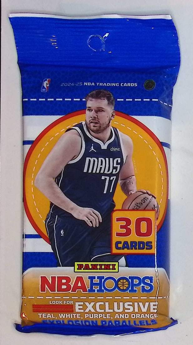 2024-25 Panini NBA Hoops Basketball Hanger Value Fat Pack Basketball Cards Rookie Cards: Panini Basketball NBA Trading & Sports Cards, Victor Wembanyama, Brandon Miller, Scoot Henderson, Amen Thompson, Anthony Edwards, Jayson Tatum, Steph Curry, Sports Cards for Sale Near Me, Auction Lots