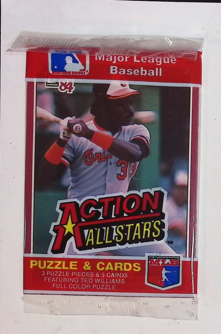 1984 Donruss Action All-stars Baseball Jumbo Card Pack - You Receive the Pack Pictured: Vintage Valuable Donruss Baseball MLB Trading & Sports Cards, Robin Yount, George Brett, Rickey Henderson, Nolan Ryan, Old Sports Cards for Sale Near Me, Oversized Sports Cards, World Series & Hall of