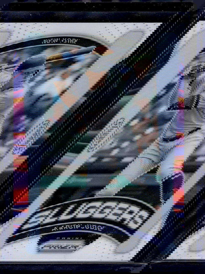 Aaron Judge Sluggers Silver Prizm 2021 Panini Prizm #SL14 New York Yankees (1 of 2)