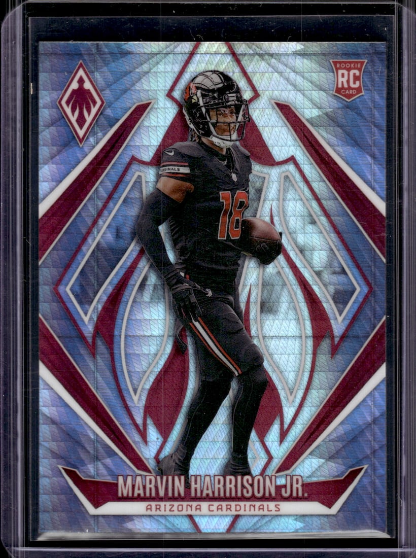 Marvin Harrison Jr. Rookie Card Hyper Prizm 2024 Phoenix #226 Arizona Cardinals (1 of 2)