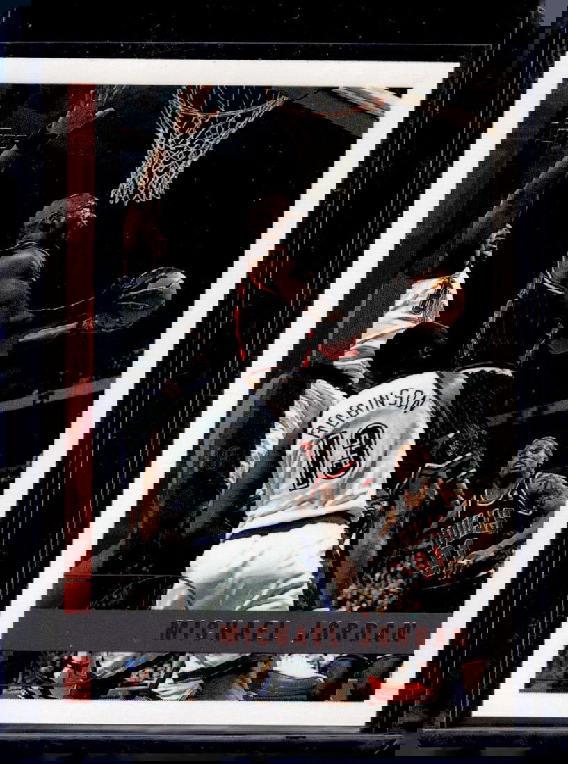 Michael Jordan 1997-98 Topps #123 Chicago Bulls (1 of 2)