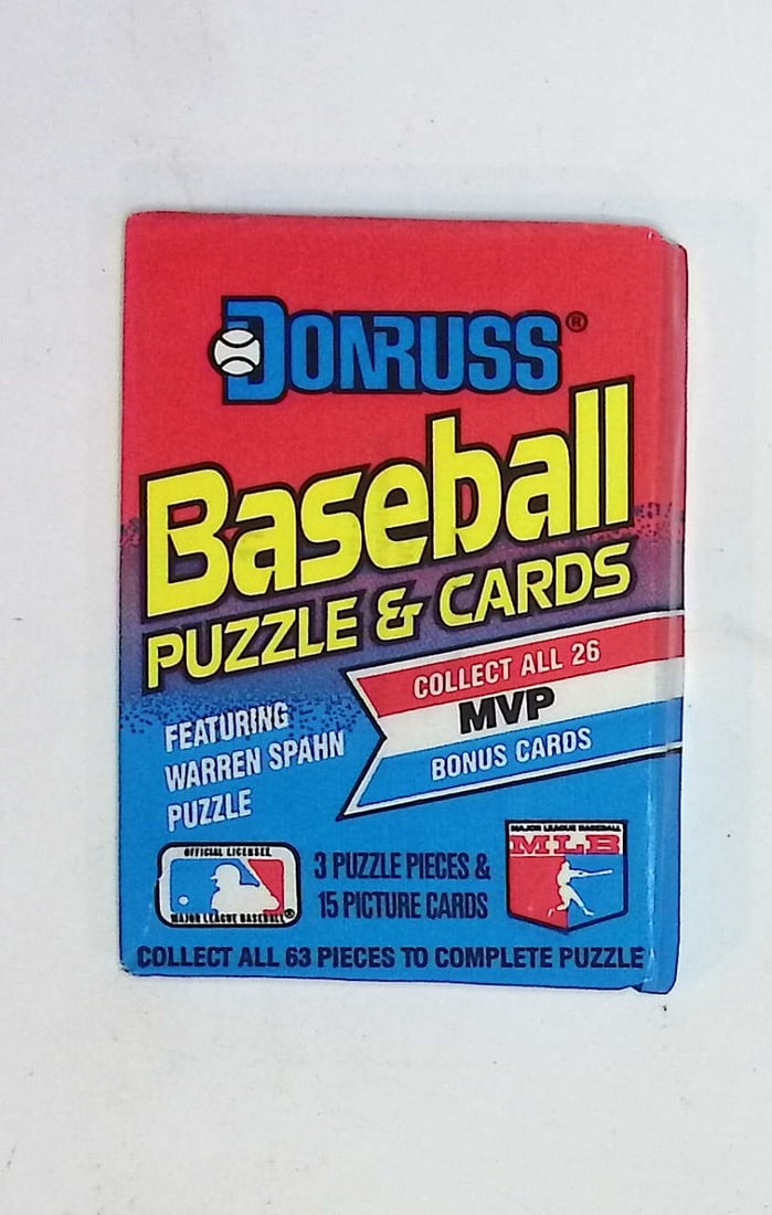 1989 Donruss Vintage Baseball Card Sealed Retail Box Pack Ken Griffey, Jr Rookie Card (1 of 1)