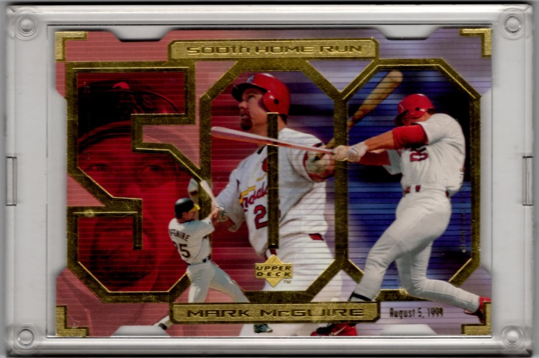 Mark McGwire 1999 Upper Deck Limited Edition Jumbo /10000 (1 of 2)