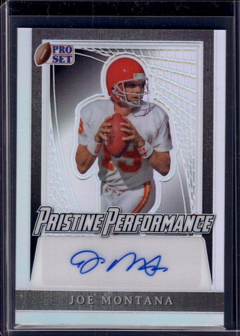 Joe Montana Auto /35 2024 Leaf Pro Set #PP-JM8 San Francisco 49ers (1 of 2)