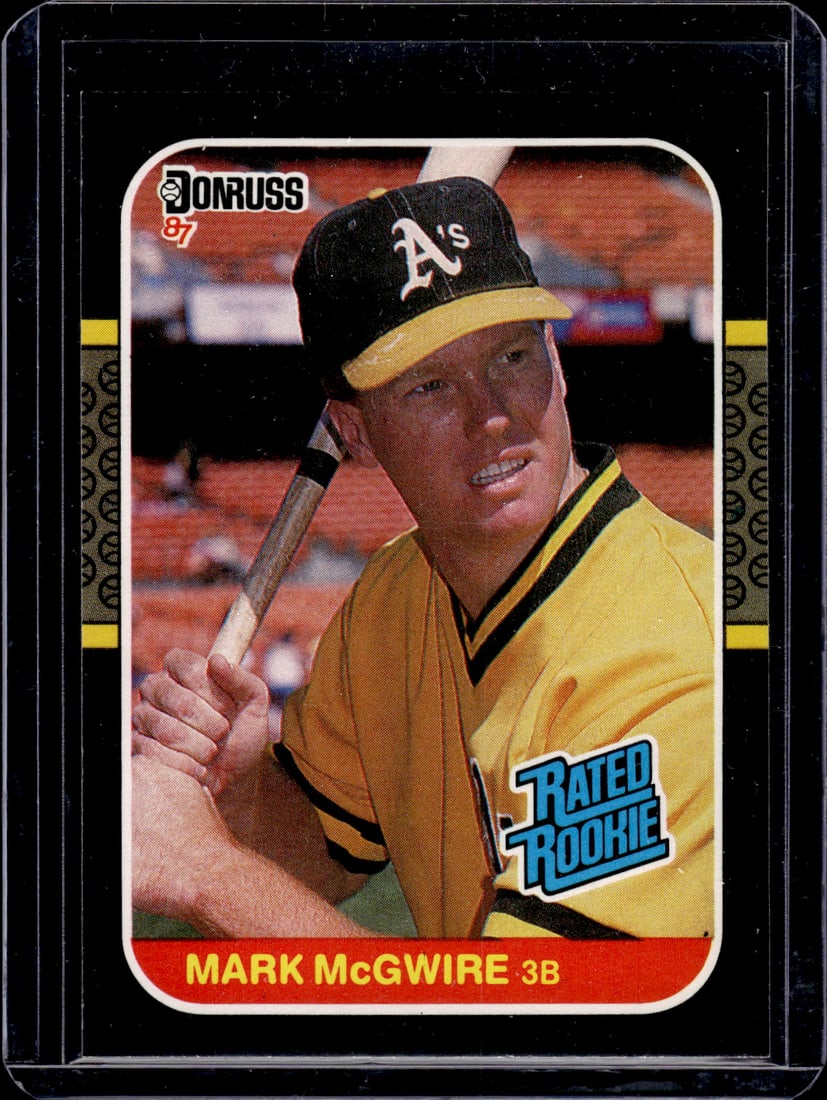 Mark McGwire Rookie Card 1987 Donruss #46 Oakland Athletics (1 of 2)