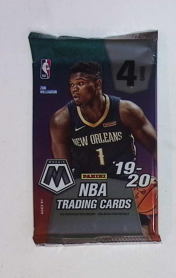 2019-20 Panini Mosaic Basketball Blaster Box Pack - RC's: Zion Williamson & Ja Morant (1 of 1)