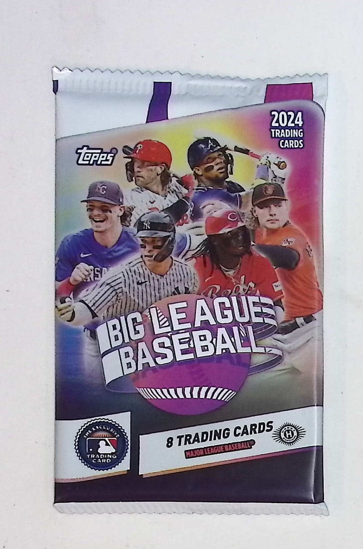 2024 Topps BIG LEAGUE Baseball HOBBY BOX PACK - Paul Skenes, Elly De La Cruz Rookie Cards (1 of 1)