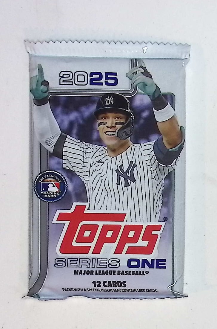 2025 Topps Series 1 Baseball Cards BLASTER BOX PACK Sports Cards Rookie Cards Dylan Crews (1 of 1)