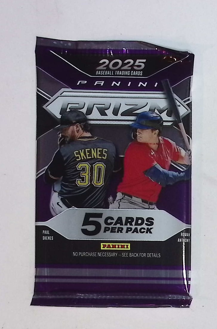 2025 Panini Prizm Baseball Cards BLASTER BOX PACK - Paul Skenes, Elly De La Cruz, James Wood (1 of 1)