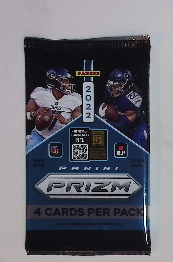 2022 Panini Prizm Football Card BLASTER BOX PACK Sports Card Rookie NFL Trading Cards (1 of 1)