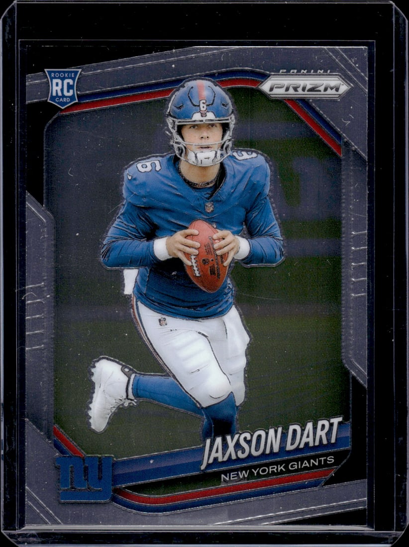 Jaxson Dart Rookie Card 2025 Panini Prizm #332 New York Giants (1 of 2)