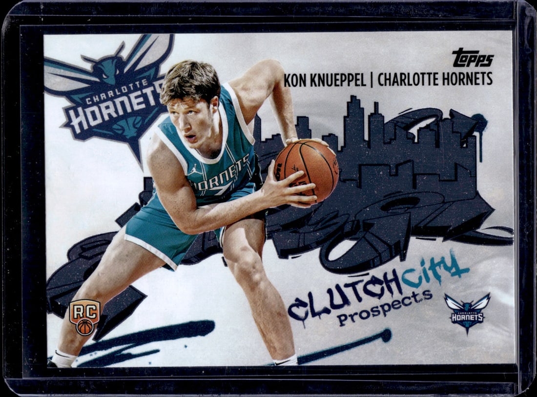 Kon Knueppel Rookie Card 2025-26 Topps #CC-4 Charlotte Hornets: Topps Basketball NBA Trading & Sports Cards, Sports Cards for Sale Near Me, Chrome, Refractor, SP, SSP, Valuable Auction Memorabilia Lots Sold On Line, NBA Championship & Hall of Fame Player Cards