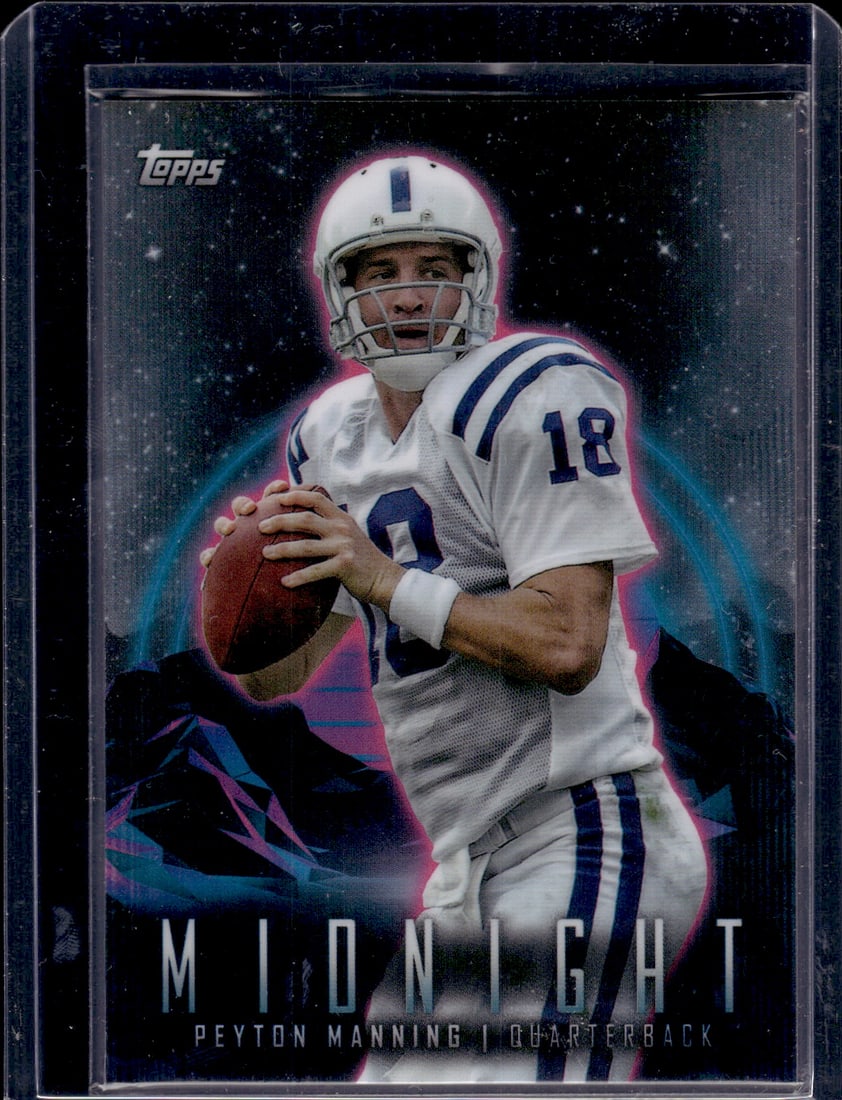 Peyton Manning Midnight 2023 Topps Composite #323 Indianapolis Colts: Topps Football NFL Trading Sports Cards, Sports Cards for Sale Near Me, Super Bowl & Hall of Fame Player Cards, Resurgence, Composite, SP, SSP, Valuable Auction Memorabilia Lots For Sale On Line