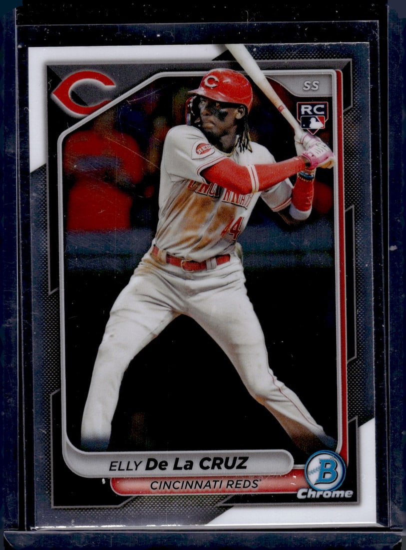 Elly De La Cruz Rookie Card 2024 Bowman Chrome #42 Cincinnati Reds (1 of 2)