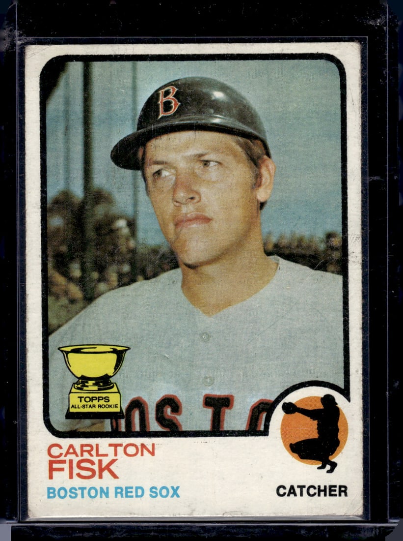 Carlton Fisk 1973 Topps #193 Orioles Vintage Baseball Card (1 of 2)