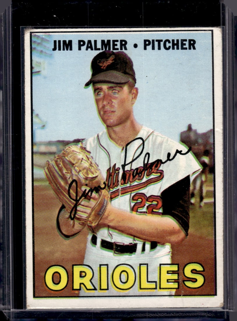 Jim Palmer 1967 Topps #475 Baltimore Orioles Vintage Baseball Card (1 of 2)